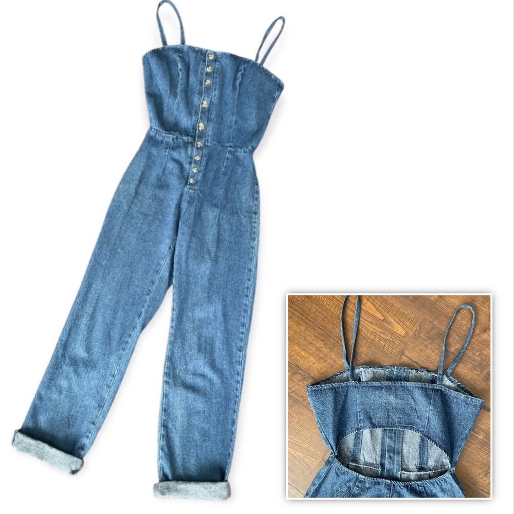 Denim Jumpsuit 🧸